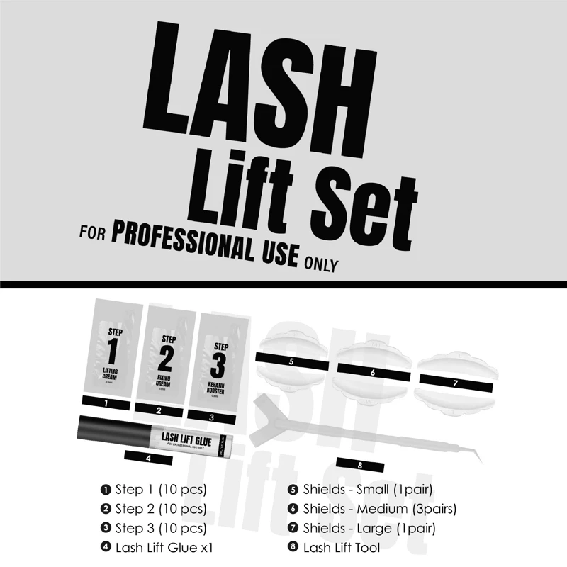 DIY Lash Lifting Kit